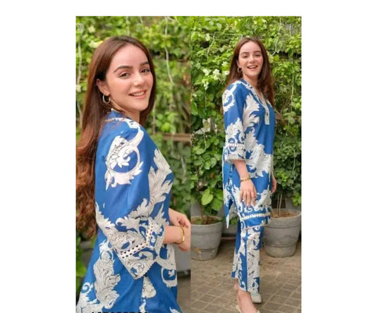 Stylish Women 3/4 sleeves Coord sets