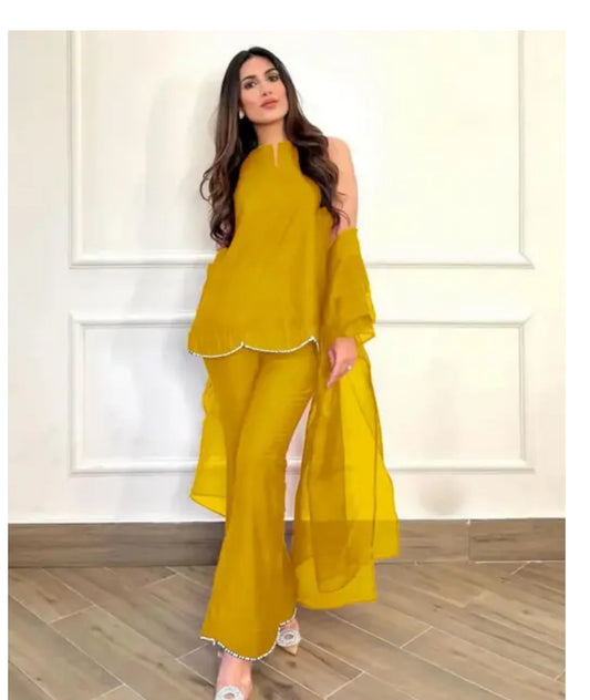 Stylish Coord set with dupatta