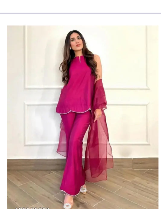 Stylish Coord set with dupatta