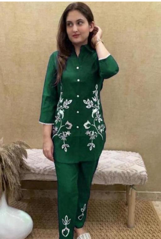 Stylish Women 3/4 sleeves Coord sets