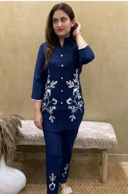 Stylish Women 3/4 sleeves Coord sets