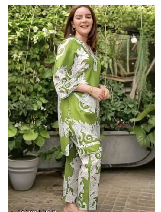 Stylish Women 3/4 sleeves Coord sets