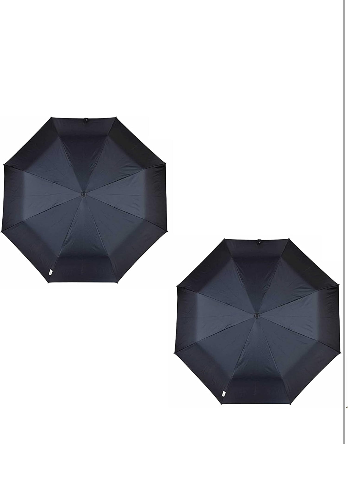 Allure Fashion combo (Pack of 2) UV protection Automatic Open close Umbrella for rain and sun protection 2 fold Umbrellas for rain,Windproof Umberalla Large for Man,Women big size large two fold stylish folding under windproof trave