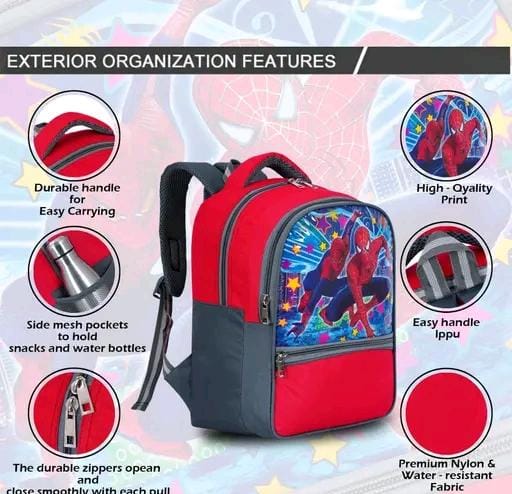 Allure Fashion Laptop Bagpack & School Bags Combo