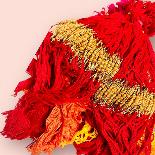 Allure Fashion couple Rakhi for Brother and Bhabhi Kids, Handmade Rakshabandhan Designer Rakhi for Bhaiya Bhabhi