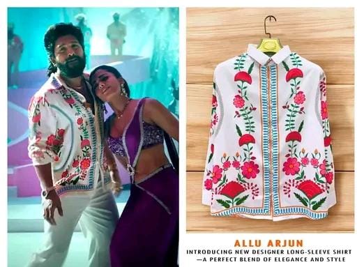 Allure Fashion Premium Stylish Men’s Pushpa Shirt Full sleeves