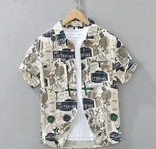 Allure Fashion Premium Stylish Men’s  Shirt Half sleeves