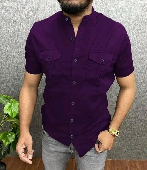 Allure Fashion Premium Stylish Men’s  Shirt Half sleeves