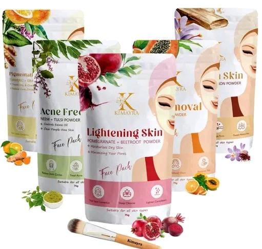 Allure Fashion 100% Natural Skin Care Combo (pack of 5)