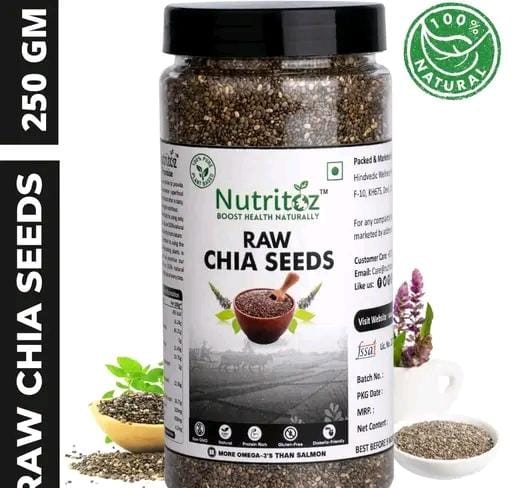 Allure Fashion Nature's Prime Chia seeds (250gm)