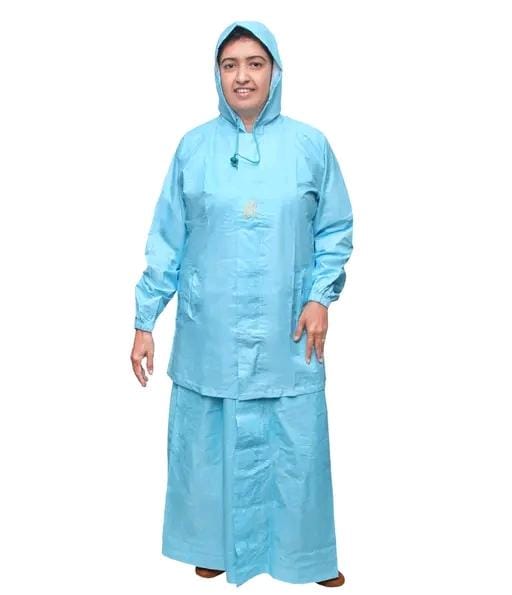 Allure Fashion Women's Reversible Top & Skirt Raincoat