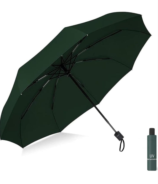 Allure Fashion UV protection Automatic Open close Umbrella for rain and sun protection 2 fold Umbrellas for rain,Windproof Umberalla Large for Man,Women big size large two fold stylish folding under windproof trave