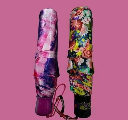 Allure Fashion combo (Pack of 2) UV protection Automatic Open close Umbrella for rain and sun protection 3 fold Umbrellas for rain,Windproof Umberalla Large for Man,Women big size large three fold stylish folding under windproof trave