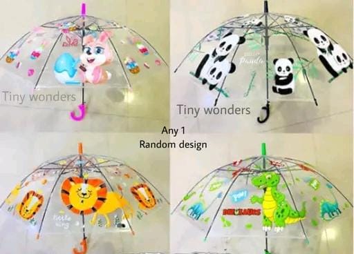 Allure Fashion Kids Umbrella stylish cartoon character for enjoying playing kids
