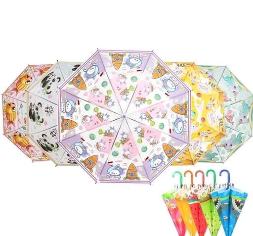 Allure Fashion Kids Umbrella stylish cartoon character for enjoying playing kids