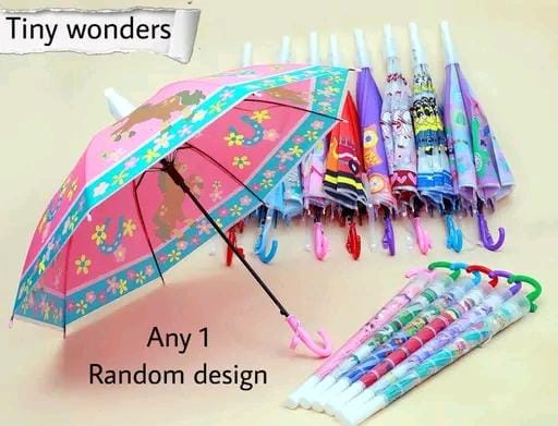 Allure Fashion Kids Umbrella with cover stylish cartoon character for enjoying playing kids