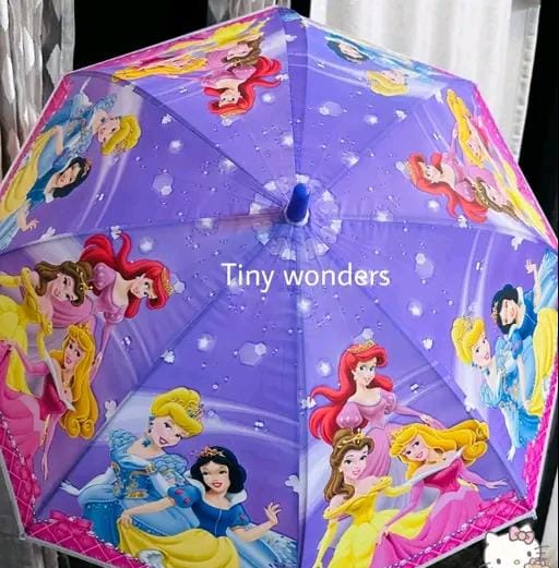 Allure Fashion Kids Umbrella with tiny stylish cartoon character for enjoying playing kids