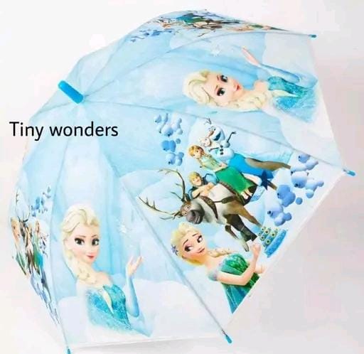 Allure Fashion Kids Umbrella with tiny stylish cartoon character for enjoying playing kids