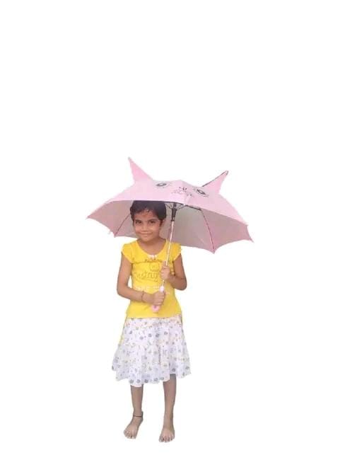 Allure Fashion Kids kite Umbrella with tiny stylish cartoon character for enjoying playing kids