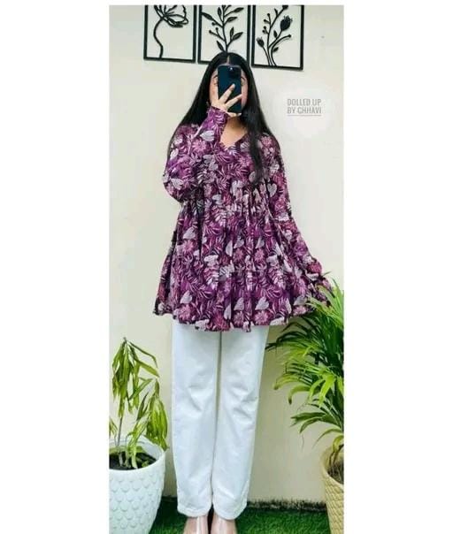 Allure Fashion Women's Short kurti Tunics