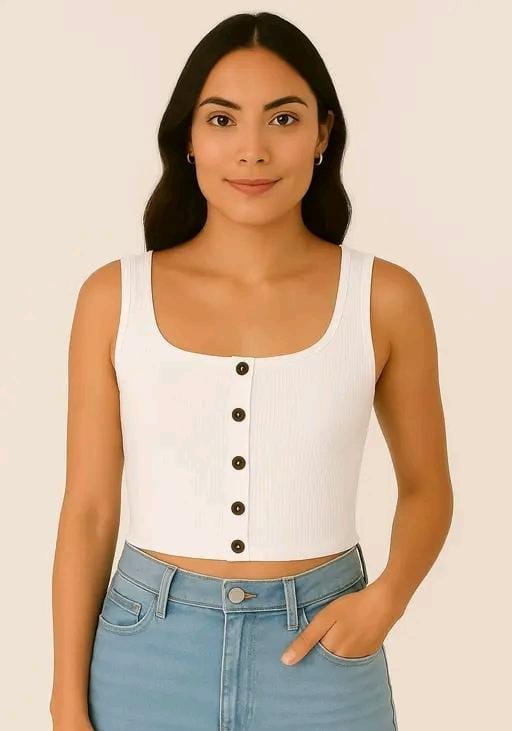 Allure Fashion Women's Button Top