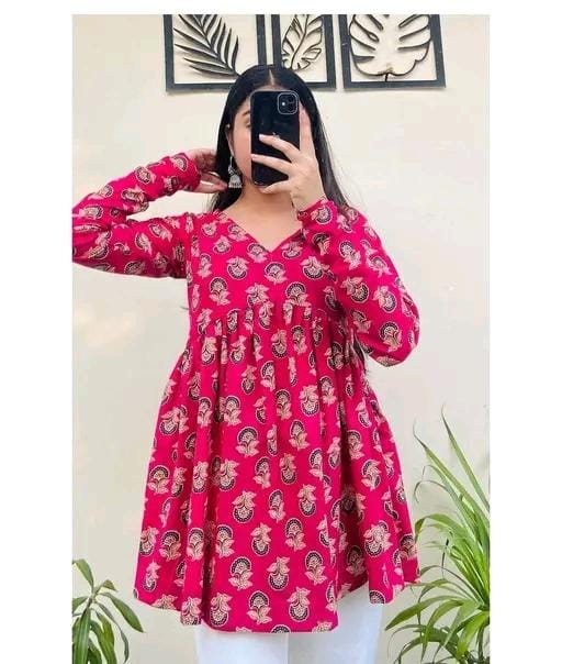 Allure Fashion Women's Short kurti Tunics