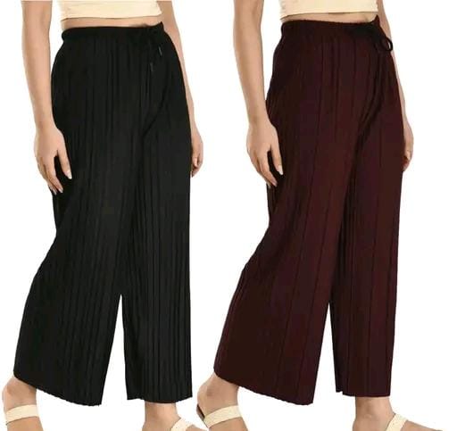 Allure Fashion Women's Flared Sharara Plazzao