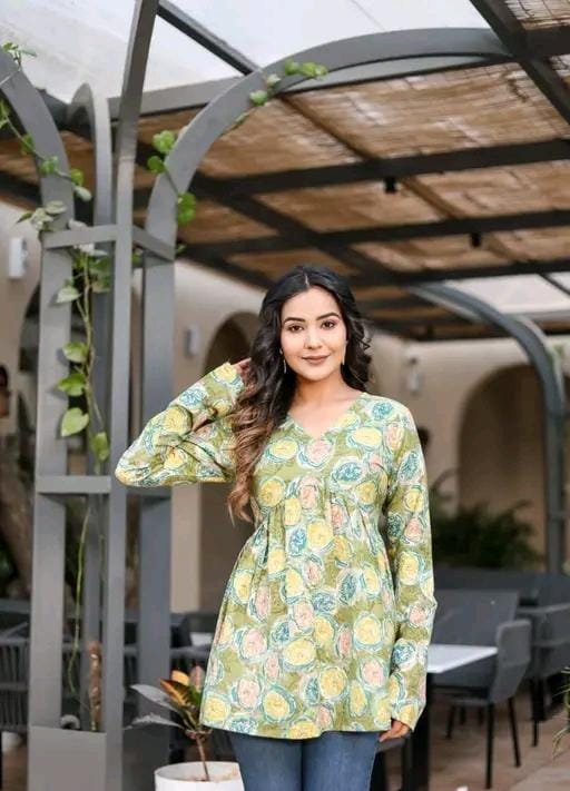 Allure Fashion Women's Short kurti Tunics