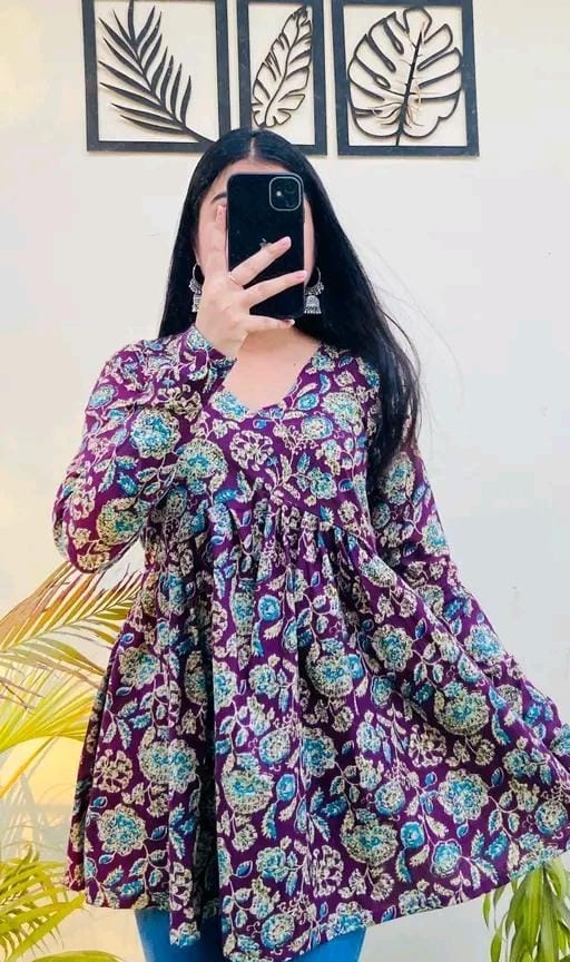 Allure Fashion Women's Short kurti Tunics