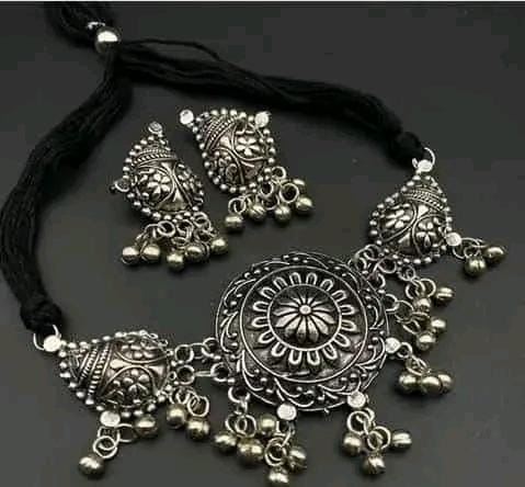 Allure Fashion Oxidised jewellery set