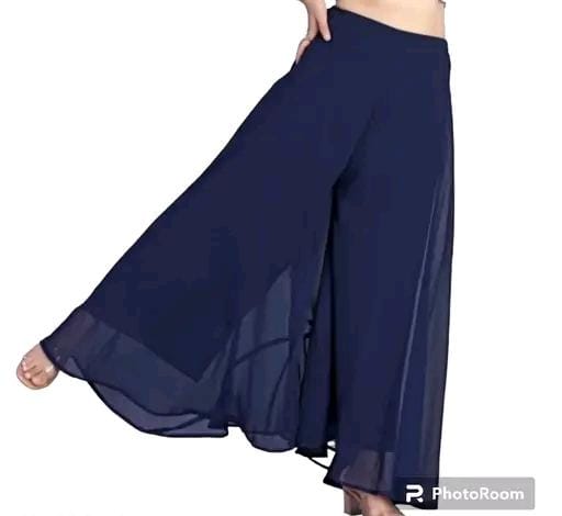 Allure Fashion Women's Flared Sharara Plazzao