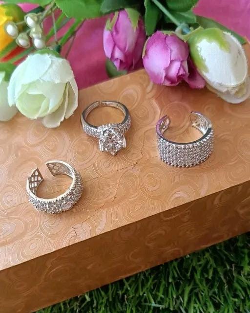 Allure Fashion Women's Rings Combo