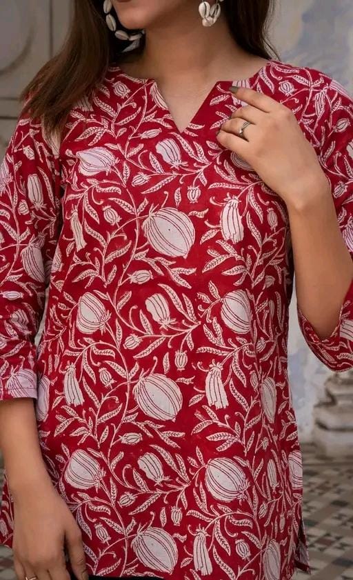 Allure Fashion Women's Short kurti Tunics