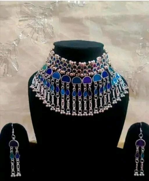 Allure Fashion Oxidised jewellery set