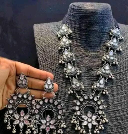 Allure Fashion Oxidised jewellery set