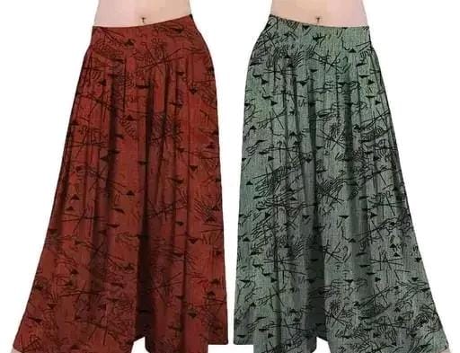 Allure Fashion Women's Flared Sharara Plazzao