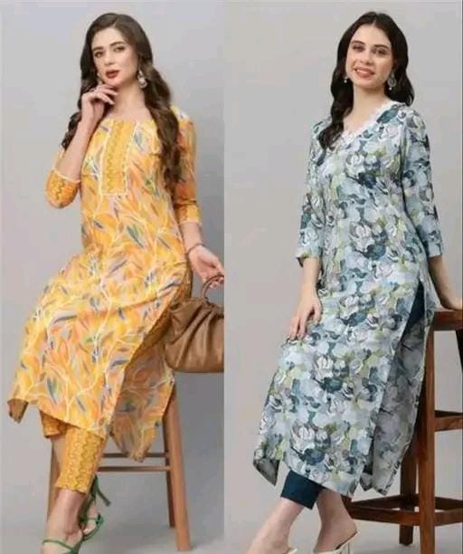 Allure Fashion Women's kurta sets Combo