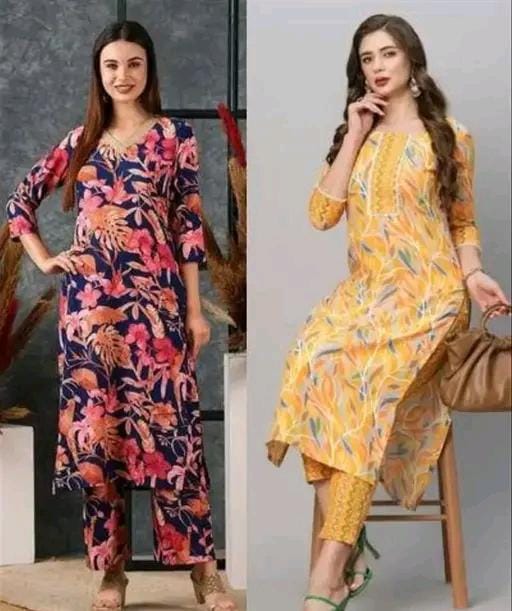 Allure Fashion Women's kurta sets Combo