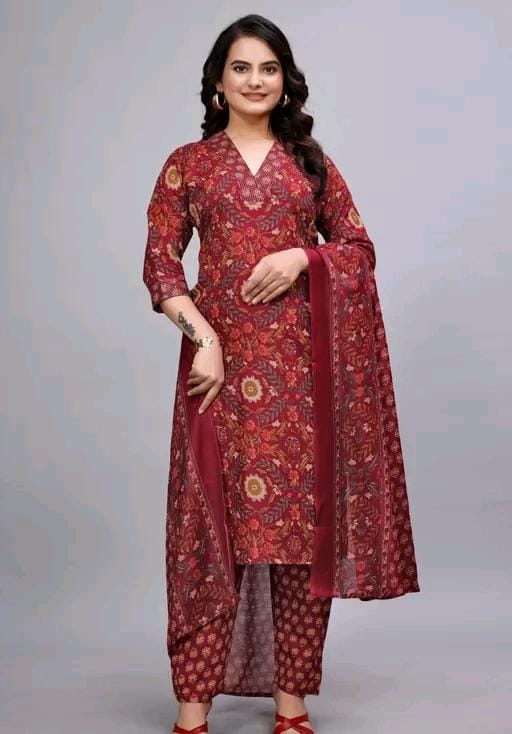 Allure Fashion Women's kurta Dupatta sets