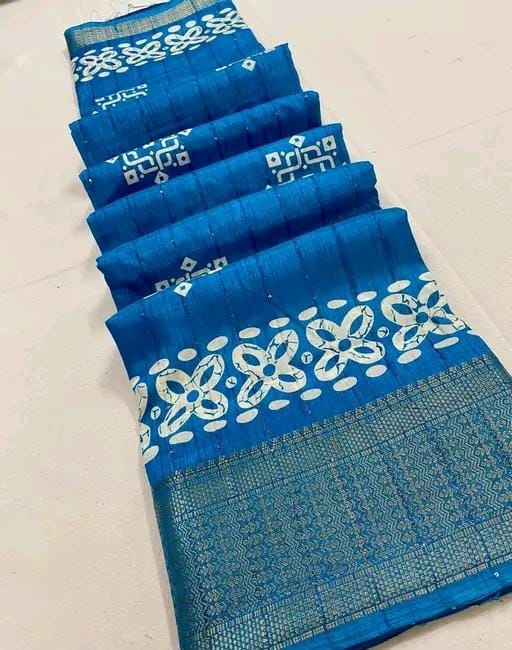 Allure Fashion women's Stylish organzaa saree