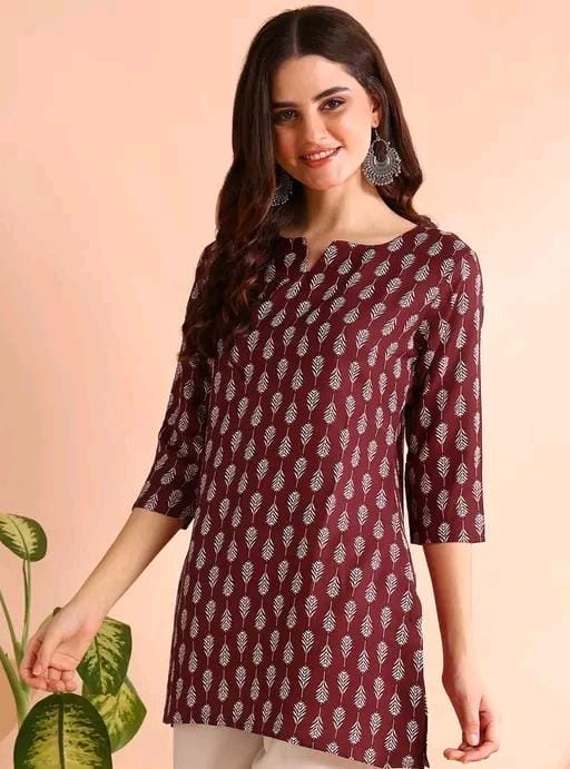 Allure Fashion Women's Short kurti Tunics