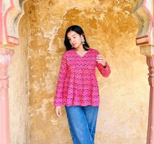 Allure Fashion Women's Short kurti Tunics