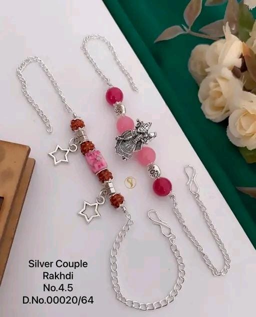 Allure Fashion Bhaiya Bhabhi Evil eye Couple Rakhi