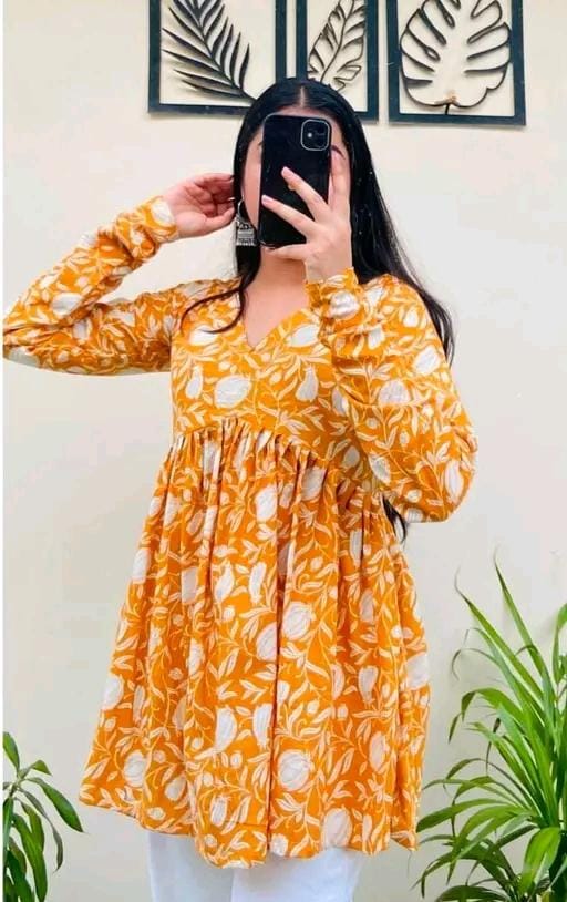 Allure Fashion Women's Short kurti Tunics