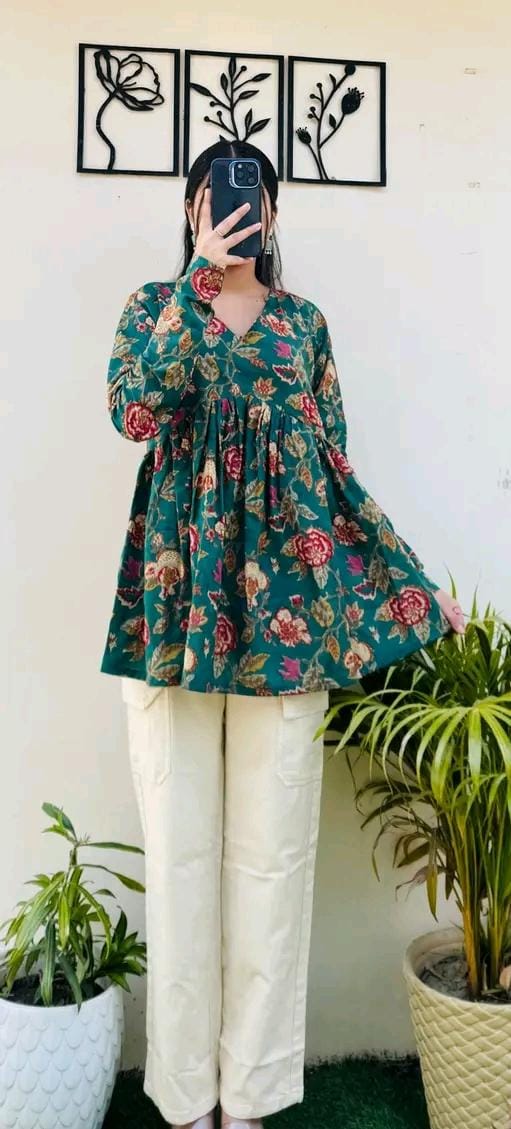 Allure Fashion Women's Short kurti Tunics