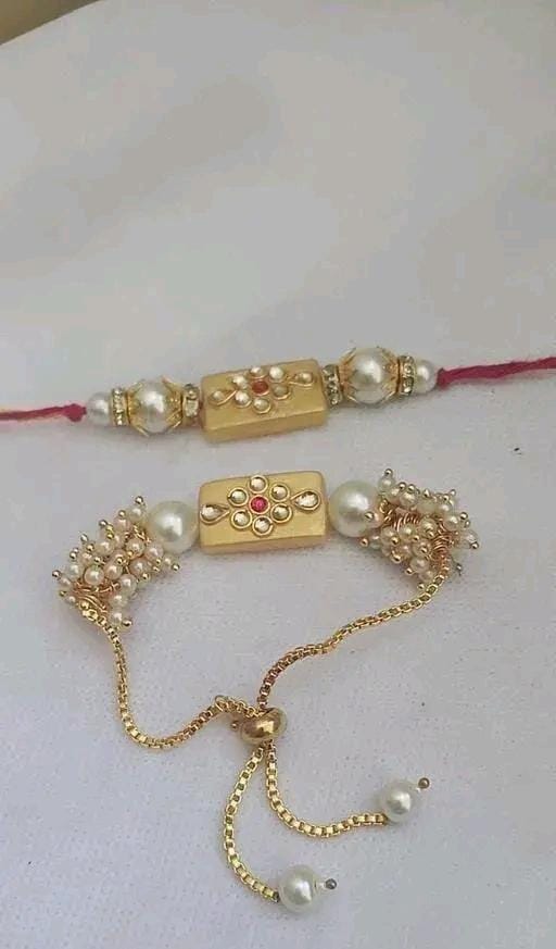 Allure Fashion Bhaiya Bhabhi Evil eye Couple Rakhi