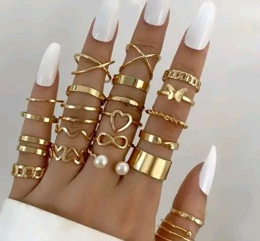 Allure Fashion Women's Combo Rings