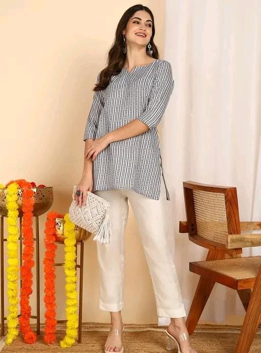 Allure Fashion Women's Short kurti Tunics