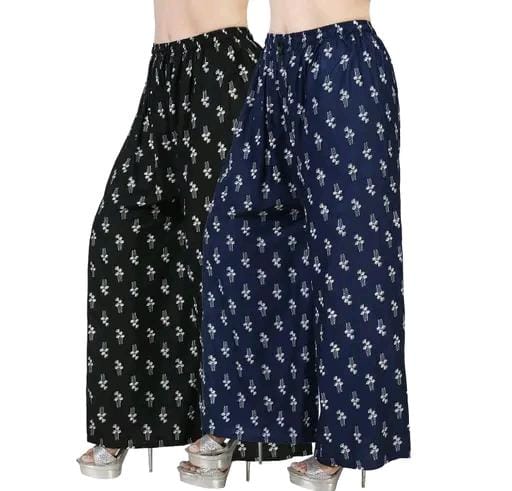 Allure Fashion Women's Flared Sharara Plazzao Combo