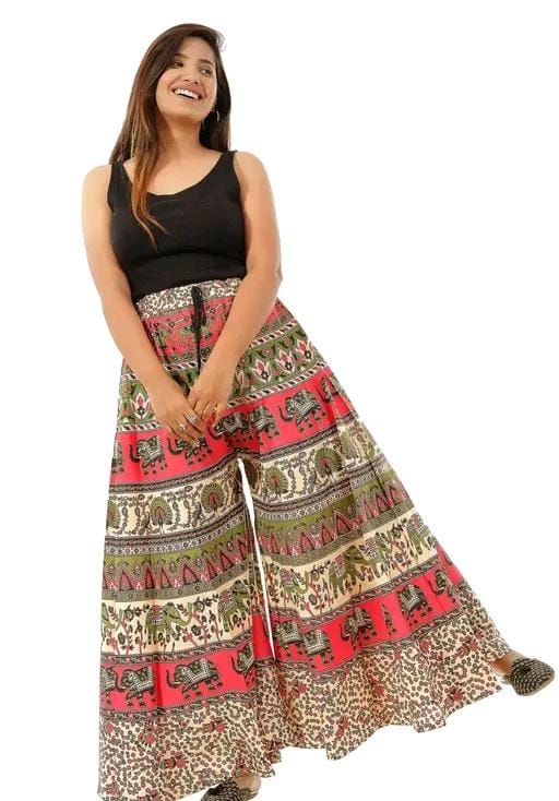 Allure Fashion Women's Flared Sharara Plazzao